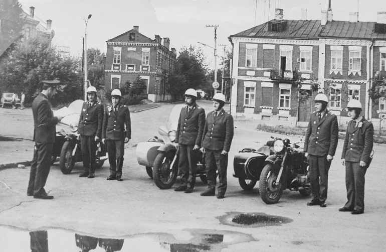 Патрульные наряды Гродненского отдела милиции, 1970-е годы - копия