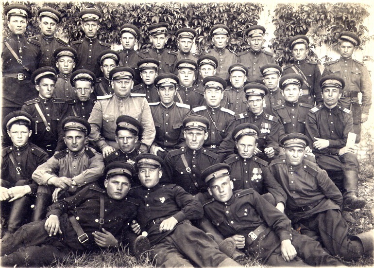 Учебные сборы милиции по боевой и профессиональной подготовке. 1940-е годы.
