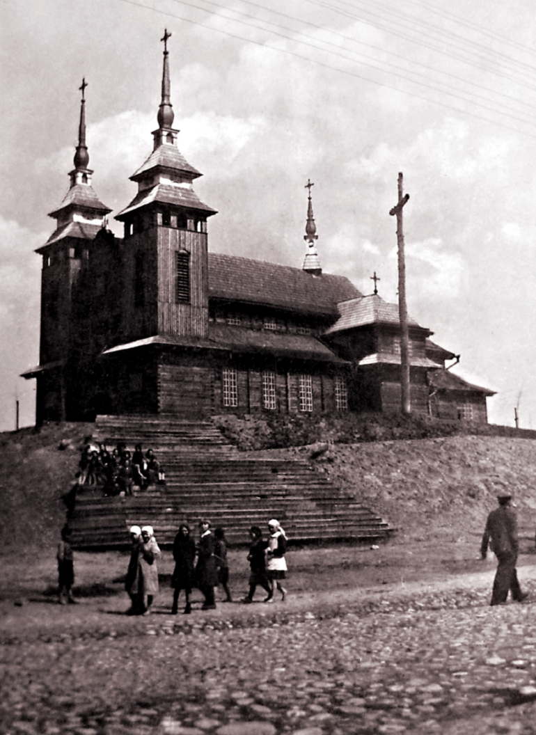 Костел в Крево, 1937