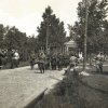 Лунинец 6 августа 1919 года. Парад 34 стрелкового полка принимает генерал Ludwik Narbust-Łuczyński