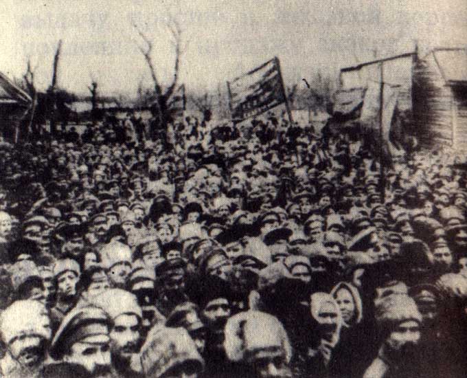 Час барацьбы і выпрабаваньняў 1917 год