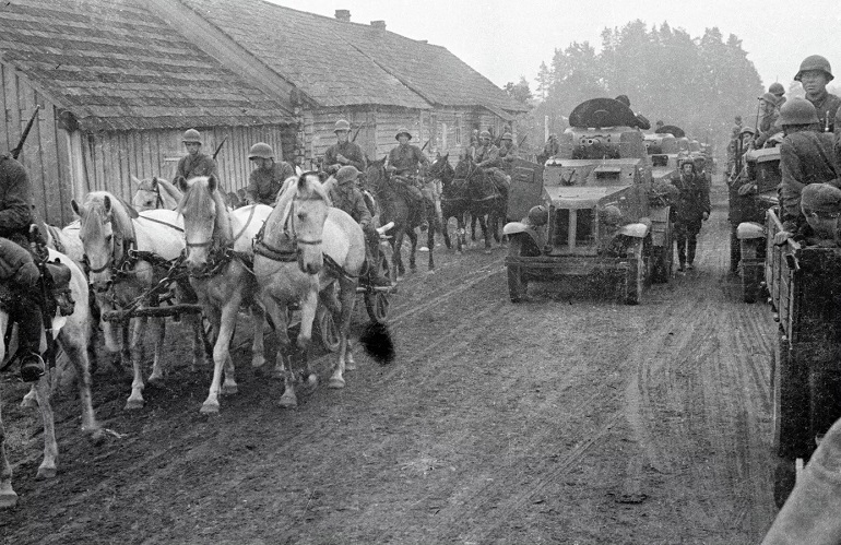 Красная Армия освобождает белорусов от польских панов, 1939 г.