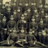 Синкевичи. 16 батальон корпуса пограничной охраны. В центре капитан Владислав Тепеловский. Фотография 1929 год