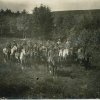 Отряд шумилинских конников во время марша Шумилино – Минск