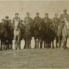 Шумилинские конники. Участники конного пробега Шумилино-Минск, 1936 г.